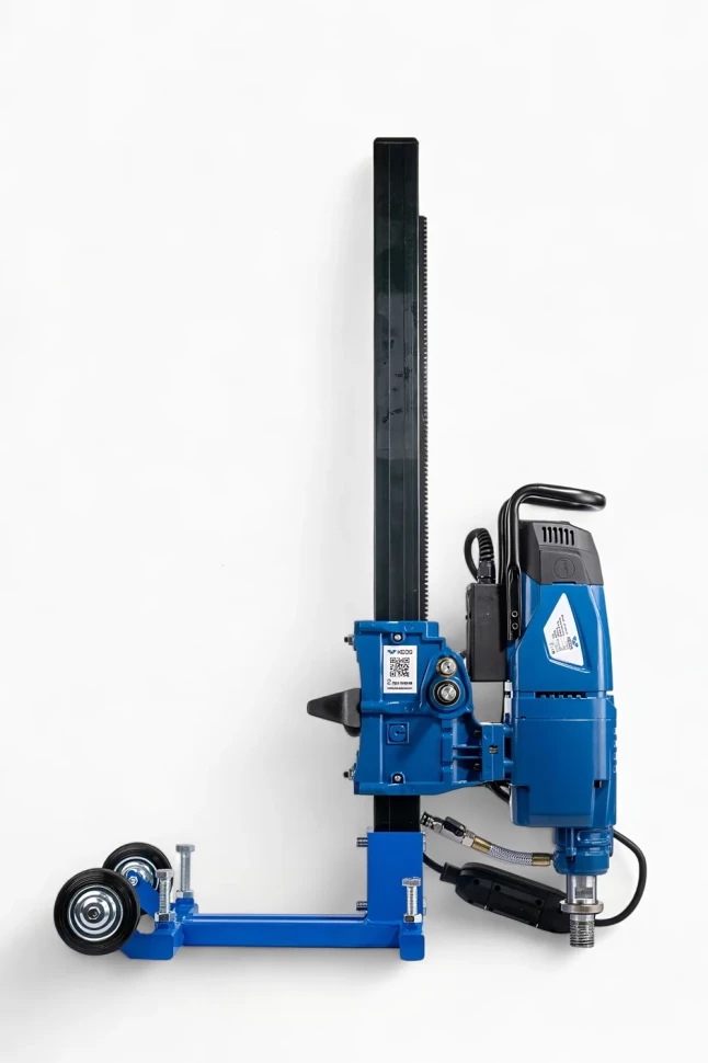 Установка для алмазного бурения KEOS KS-350 set (двигатель + прямая стойка)