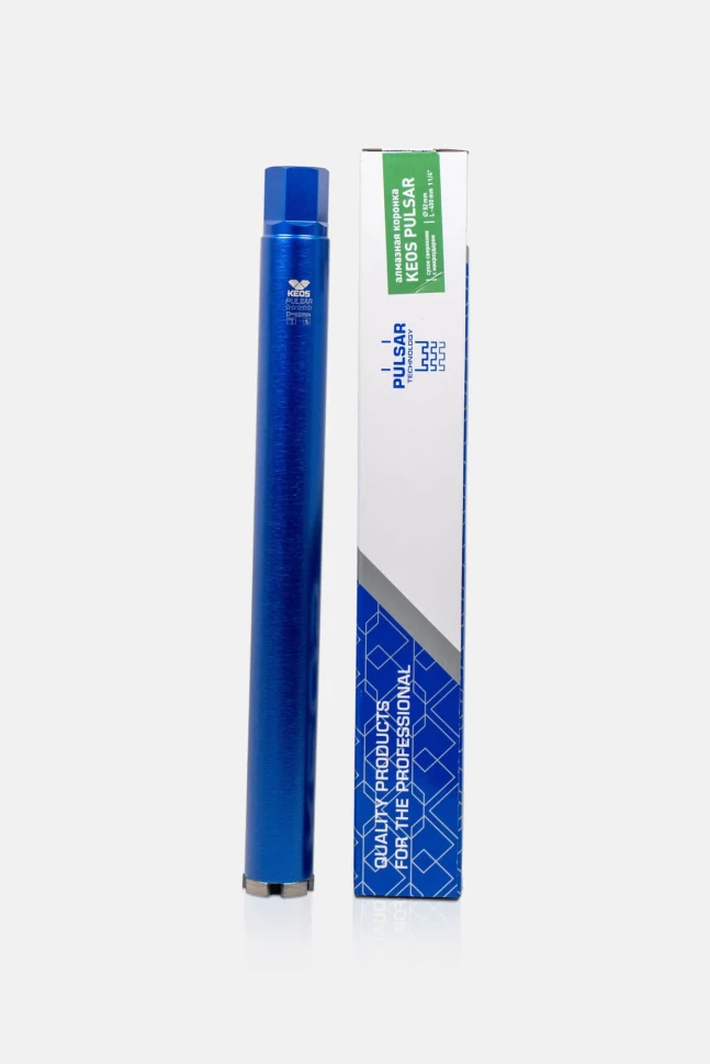 Коронка алмазная KEOS ПРО ЛАЗЕР (PRO Lazer) 1 1/4" 052х450 (Лазерная сварка) (DCL052.450)