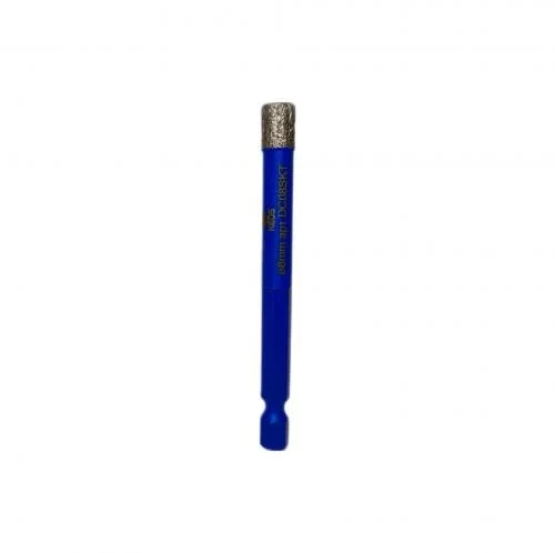 Коронка алмазная по керамограниту KEOS ПРО (PRO) с воском 08мм 1/4"HEX (DC08SKT)