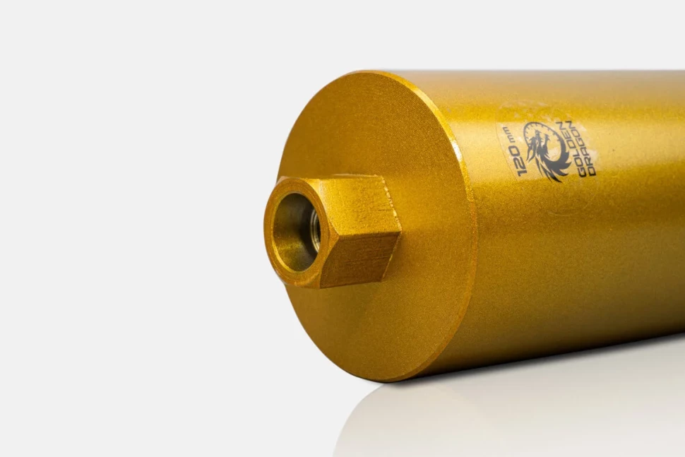 Коронка алмазная М22 120х350 по бетону Golden Dragon