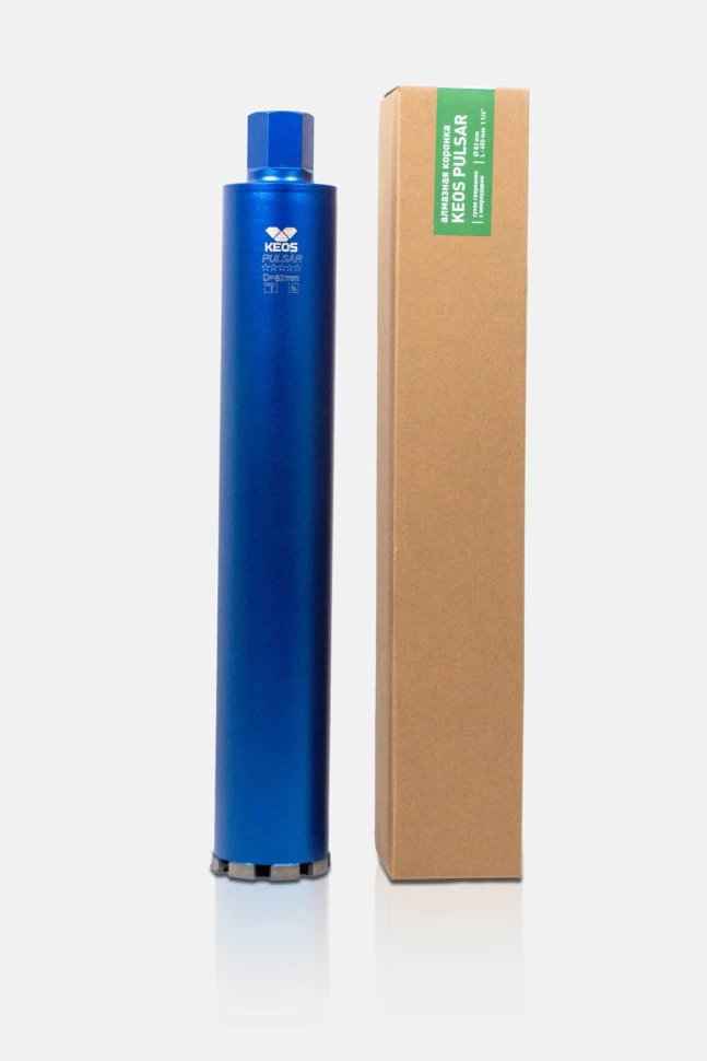 Коронка алмазная KEOS 1 1/4" 082х500,8 сегм. по бетону (DC082.500)