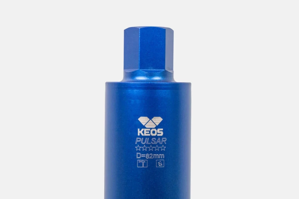 Коронка алмазная KEOS 1 1/4" 082х500,8 сегм. по бетону (DC082.500)